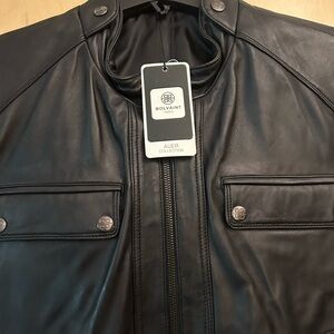 Bolvaint Lambskin Moto Jacket-Men’s XL
